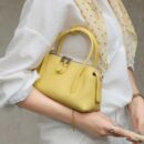 Shoulder Bag Handbag Genuine Leather Underarm Bag Large Capacity New Arrival - Better price for wholesale - Yellow