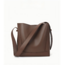 Shoulder Bag Commuting Versatile Genuine Leather Women's Bag Crossbody Bag - Better price for wholesale - Coffee