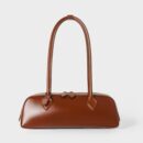 Shoulder Bag Commuting Style Genuine Leather Women's Bag Baguette Bag - Better price for wholesale - Brown