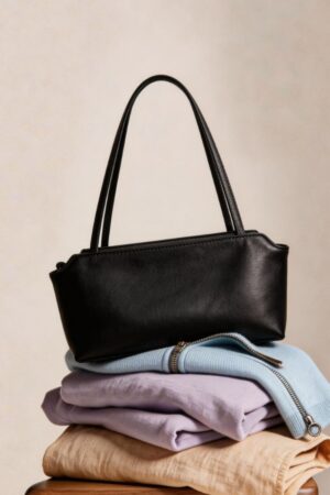 Sheepskin Shoulder Bag Tote Bag Commuting Versatile Korean Style - Better price for wholesale