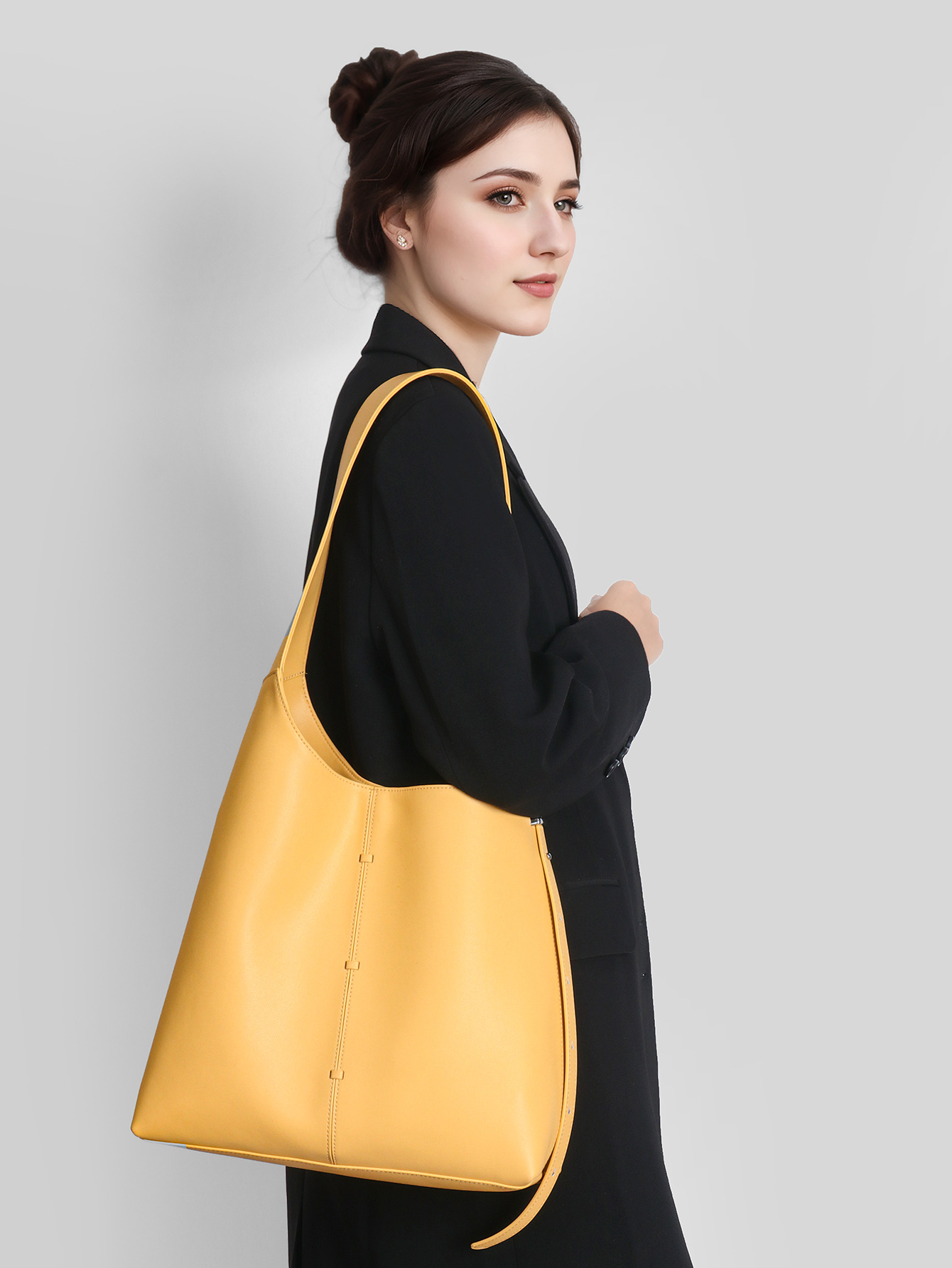 Shoulder Bag Tote Bag Genuine Leather Women's Bag Underarm Bag Large Capacity - Better price for wholesale - Image 3