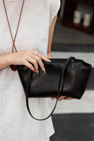 Sheepskin Shoulder Bag Commuting Handbag Genuine Leather Women's Bag - Better price for wholesale