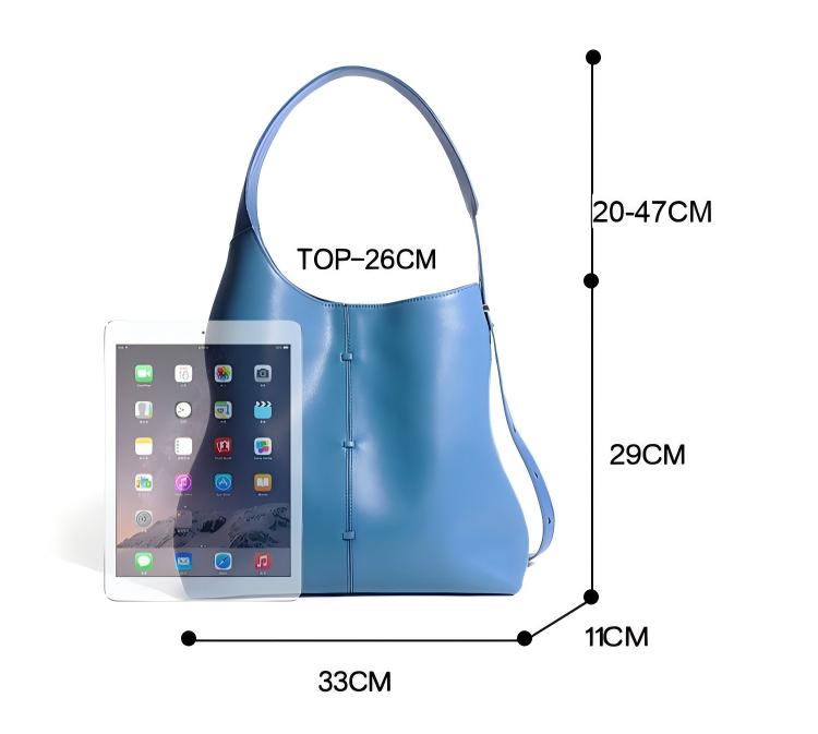 Shoulder Bag Tote Bag Genuine Leather Women's Bag Underarm Bag Large Capacity - Better price for wholesale - Image 7